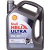 Shell Helix Ultra Professional 5 W30 Olio Motore 550041873, Gold, 5