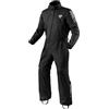 REV'IT! Revit Pacific 4 H2O Tuta antipioggia da moto in 1 pezzo, nero, S