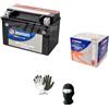 MOTO SPORT MONDO COMPATIBILE CON KAWASAKI 750 Z750 2008 BATTERIA TECNIUM YTX9-BS BATTERIE 8 AMPERE 12 VOLT PRONTE PER L'UTILIZZO SPECIFICA MOTO SCOOTER 150X87X105MM