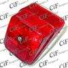 FAR FANALE POSTERIORE COMPLETO ROSSO COMPATIBILE CON PIAGGIO VESPA 50 L 1966 FARO STOP FANALINO