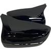 Hgkqbomb per BMW per 5 Serie G30 G31 2017 2018 2019 Specchietto Retrovisore Laterale Driver della Mano Sinistra ABS Copertura dello Specchio Retrovisore Coperchi A Specchio Laterale(Bright Black)
