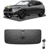 Ruiya Compatibile con BMW X3 2018-2026 2027 Ombrello Parasole Auto Parabrezza, Ombrello Parasole Auto Parasole Ombrello Auto Parasole per Parabrezza BMW X3 Accessori