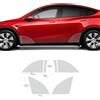 FDAIUN PPF Pellicola protettiva per vernice per Tesla Model Y 2020 2021 2022 2023 TPU PPF pellicola protettiva trasparente accessori (protezione passaruota)