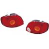 EASYSHOP24H Set 2 Faro Fanale Fanalino Posteriore Sx e Dx Compatibile Per Matiz dal 2001 al 2005 Gruppo Ottico Stop