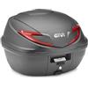 GIVI Bauletto GIVI Monolock, 39 litri, Kit Universale, Compatibile con Scooter e Motociclette Piccole