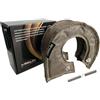 XINHAN AUTO PARTS Xinhan Parts T25 T3 T4 T6 scudo termico Turbo in fibra di titanio interno in tessuto di silice e fodera interna in rete metallica in acciaio inossidabile con chiusura a 2 molle (T6)