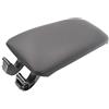 TOOWGM Colore nero Coperchio del braccio di bracciolo auto copertura di braccioli console centrale coperchio del coperchio della scatola di stoccaggio dell'auto Per Audi A3 8P A5 2003-2013