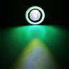 SJHFKDK Angel Eyes, Angel Eyes Moto 2pcs 12V universali di guida Luci Bianco Blu Rosa Giallo Verde Rosso Angel Eyes la lampada della nebbia 2.5 3.0 3.5 76 millimetri 89m 64 millimetri(Green Ring,2.5inch (6