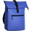 GLAMEXX24 Zaino da uomo e donna, rolltop per computer portatile, 15,6 pollici, impermeabile, zaino per la scuola, per il tempo libero, per scuola, business, ciclismo, sport, viaggi, blu royal