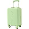 WHYGO - Trolley Bagaglio a Mano con Ruote 360º - Rigido, Antiurto e Antigraffio - Capienza 44 Litri, Compatibile con Ryanair ed EasyJet (MINT GREEN, 40x30x20cm)