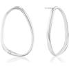 Calvin Klein Cerchio da Donna Collezione ELONGATED DROPS in Acciaio Inossidabile - 35000450