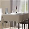 domus&trend - Tovaglia Antimacchia in Cotone e Poliestere 160x160 6 Posti Cucina e Sala da Pranzo per Casa/Ristoranti, Tovaglia Copritavolo Resistente alle Pieghe Durevole Lavabile 100% Made in Italy