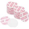PATIKIL 20mm/0,78pollici Guarnizione per Tappo in Schiuma, 100pz Sigilli Sensibili Pressione Resistenti Schiuma PS per Guarnizioni Tappi di Bottiglie, Bianco Rosso