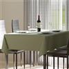 domus&trend - Tovaglia Antimacchia in Cotone e Poliestere 160x160 6 Posti Cucina e Sala da Pranzo per Casa/Ristorante, Tovaglia Copritavolo Durevole e Resistente a Pieghe e Lavaggi 100% Made in Italy