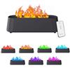 mumisuto Diffusore di Oli Essenziali Fiamma, 300ml 7 Colori Diffusore di Oli Essenziali, Diffusore Profumo Ambiente con Telecomando e Timer, Aromaterapia Diffusore per Camera Letto e Ufficio