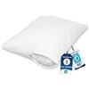 ZOLLNER copricuscino trapuntato 60x80 cm - copertura protettiva traspirante con cerniera - misto cotone - lavabile fino a 95° C - qualità alberghiera - certificato Oeko Tex®