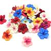 Yibang 50 teste di fiori artificiali, 6 cm, finta orchidea, testa di fiori artificiali, in seta, decorazione per giardino, matrimonio, feste, casa, fai da te, scrapbooking