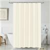 LUKDUNG Tenda da Doccia in Poliestere 120 x 200 cm, Tessuto Anti-Muffa Impermeabile per Bagno, Tenda da Doccia Lavabile, Tenda per Doccia da Bagno Impermeabile Lavabile con 8 Anelli per Tenda da