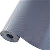 Zindoo Rivestimento Antiscivolo per Cassetti Cucina Grigio Scuro 44.5x500 cm Tappetino Non-Adesivo Eva Plastica Per Cassetti Cucina Frigorifero Armadio Scarpiera Mensola Mensole di Dispense