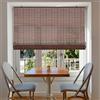 Dlwmoo Tenda a rullo in bambù, opaca, protezione solare e privacy per porte/finestre (marrone scuro, 90 x 180 cm)
