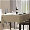 domus&trend - Tovaglia Antimacchia in Cotone e Poliestere 160x160 6 Posti Cucina e Sala da Pranzo per Casa/Ristoranti, Tovaglia Copritavolo Resistente alle Pieghe Durevole Lavabile 100% Made in Italy