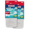 Leifheit Rivestimento Antipolvere SUPERDUSTER Floor XL, 2 Pezzi | Microfibra lavabile fino a 100 volte a 40 °C, cattura polvere, capelli e allergeni, adatto a Profi XL e mop simili