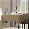 domus&trend - Tovaglia Antimacchia in Cotone e Poliestere 160x160 6 Posti Cucina e Sala da Pranzo per Casa/Ristorante, Tovaglia Copritavolo Durevole e Resistente a Pieghe e Lavaggi 100% Made in Italy