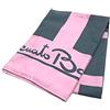 R B L Telo Mare Microfibra 90 x 170 cm Coprilettino Spiaggia Piscina Asciugamani Sedia Sdraio Renato Balestra (Grigio/Rosa)