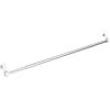 SHOP-STORY - CURTAIN RAIL: Asta per tenda estensibile per finestre e porte, pronta da posare con ganci di fissaggio regolabili da 60 a 105 cm
