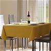 domus&trend - Tovaglia Antimacchia in Cotone e Poliestere 160x160 6 Posti Cucina e Sala da Pranzo per Casa/Ristorante, Tovaglia Copritavolo Durevole e Resistente a Pieghe e Lavaggi 100% Made in Italy
