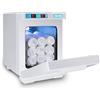 Kouamor 176°F 5L Scaldasalviette Caldo Secchio, Stelizer UV Scaldasalviette, Armadio per Asciugamani Caldi, Per Salone Di Parrucchiere, Bagno Bellezza, Ufficio Casa Palestra (A-Bianco)