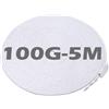 Kssvzz Filo di Piombo per Tende 10M, Filo Corda Piombata per Tende, Piombini per Tende, Pesi per Tende, Tende da Doccia, Tovaglia Tendine Finestra per Evitare di Soffiare, 100g-5m