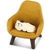 XIHIRCD Figurine Gatti in Miniatura con Divanetto, Gatti in Miniatura Mini Statuette Gatti in Resina, Scultura Gatto Simpatico Accessori per Decorazioni da Scrivania per Ufficio Casa Regalo Caldo