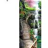 DCIDBEI DIY Diamond Painting Paesaggi e Natura 50x110 cm (interno 44x104 cm) Diamond Painting Paesaggio Cascata Quadri con le Perline di Paesaggi Ricamo da Parete Crystal Art Decor Puzzle con Perline