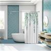Sikaiqi Asta allungabile in acciaio inox 304 a forma di L, per bagno, bagno, negozio di abbigliamento, stanza privata
