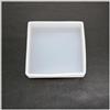 GIVBRO Stampo Cuboide in Resina Siliconica Rettangolare Stampi per Resina Epossidica Decorazione Casa per Realizzare Colate in Resina Artigianali 10 x 10 x 2 cm