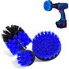 DTXLX Spazzole da trapano elettriche per la pulizia, per pulire pavimenti domestici e aziendali, mattoni, WC, vasche da bagno, lavabi, auto, ecc. (blu)
