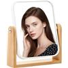 Feirdhoo 3X/1 specchio cosmetico con ingrandimento, specchio da tavolo girevole a 360°, specchio bifacciale Super HD, specchio per il trucco per la cura del viso e la rasatura