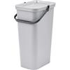 Tontarelli - Cestino MODA con manico 25L bianco