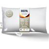 BEFA NATUR Cuscino in piuma, 50 x 70 cm, cuscino 100% piume, peso 820 g, adatto alle persone allergiche (NOMITE), certificato per il benessere degli animali (DOWNPASS), certificato Oeko-TEX classe 1