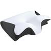 SYLDMKJ Cuscino Memory Foam Cuscino Cervicale in Memory Foam Cuscino per Dolore al Collo, Cuscini di Supporto Sagomato, Cuscino per Collo-Nero