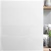 NINETREX Pellicola Vetri Finestre, Pellicola Per Vetri Finestre Privacy, Pellicola Anti UV, Pellicola Elettrostatica Per Vetri, Vetri Casa Bianco Opaco Decorativa Statica Cling Window Film(44,5*400cm)