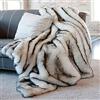 SKYLYZH L'imitazione Volpe Tiro Coperta di Eco-Pelliccia Per Couch Divano Letto Lussuoso Imitazione Fox Coperta Ecopelle Coperta PV Trapunta Plantare Inverno Tiro Coperta (80X150 cm)