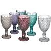 Villa d'Este Home Tivoli Castle Set 6 bicchieri vino 280 ml in vetro