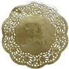 Kunze Torte Pizzo Rotondo, in Rilievo, 100 Pezzi (Ø 16.5 cm), Rivestito, Carta, Gold, 16.5 x 16.5 x 0.8 cm, - unità