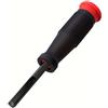 Generic Scalpello ad angolo retto per la lavorazione del legno, lama in acciaio ad alto tenore di carbonio da 8 mm/12 mm, per taglio preciso a mortasa quadrato a 90°, con manico ergonomico, utensile manuale