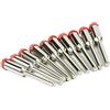 Plentoy Mandrini rotanti con gambo da 2,35 mm, 10 pezzi