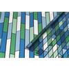 d-c-fix pellicola per finestra Vitrail 67,5 cm x 1,5 m pellicola statica oscurante con motivo moderno per superfici in vetro - aderente, opaca, decorativa