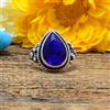 Bellissimo Tanzanite Gemma 925 Argento Sterling Artigianale Anello Tutti Taglia