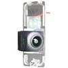 UAGFDFF Auto Retrocamera Telecamera per retromarcia Impermeabile AHD con raddrizzatore per Skoda per Superb Voltage 12V(CVBS)